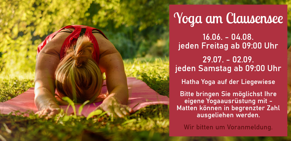 Yoga am Clausensee